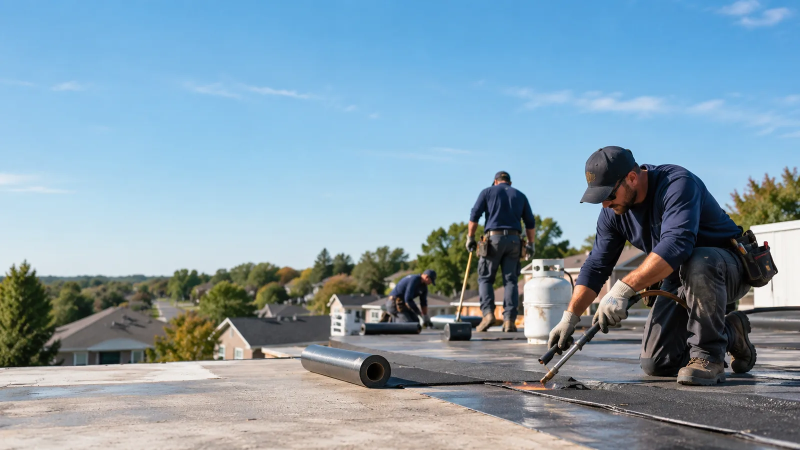 Flat Roof Leak Repair providers in Pierron, IL